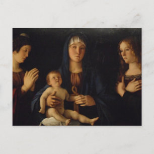 Bellini Madonna i Venedig Vykort