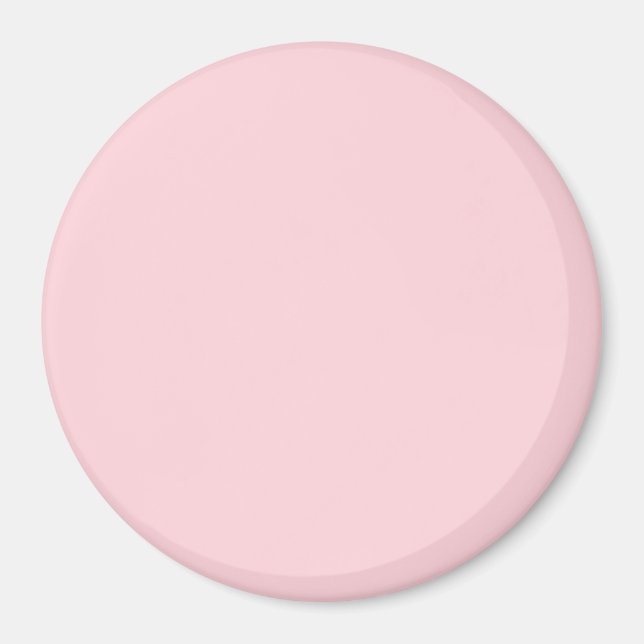 Bellini Powder Rosa 2015 Färg Trend Template Magnet (Framsidan)
