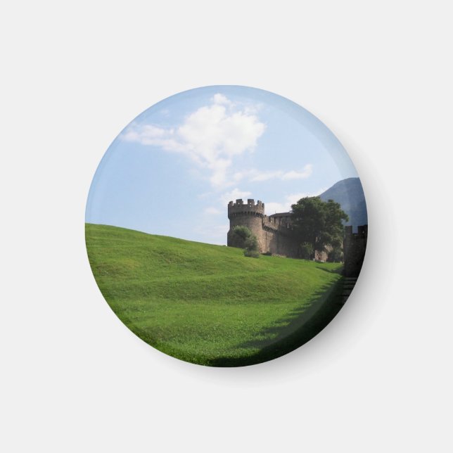 Bellinzona Schweiz Magnet (Framsidan)