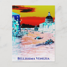 *~* Bellissima Italienska språket - Venice Venezia Vykort