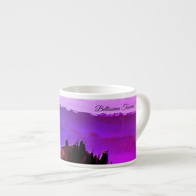 *~* Bellissima Tuscana Italia Espressomugg (Framsida höger)