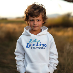 Bello Bambino Cute Italy Boys Kids design T Shirt