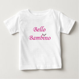 Bello Bambino rosa Mooja T Shirt