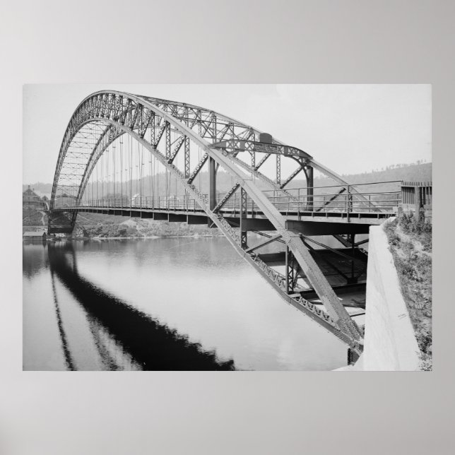 Bellows Falls Arch Bridge Poster (Framsidan)