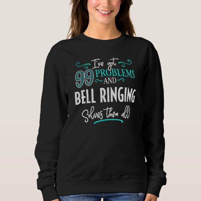 Bellringning av design för tappning löser dem alla t shirt (Framsida)
