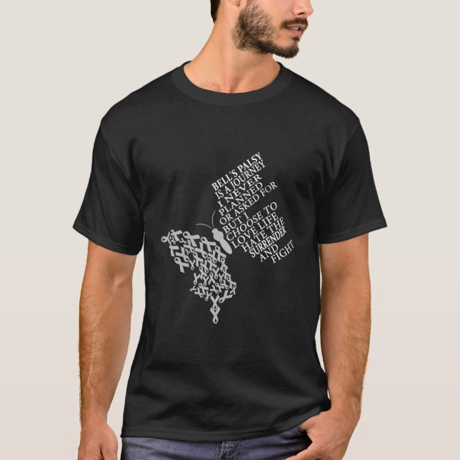 Bells Palsy-medvetenhet T Shirt (Framsida)