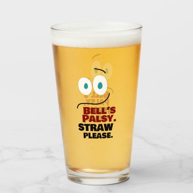 Bell's Palsy — Straw Snälla — Glaskopp (Framsida fylld)