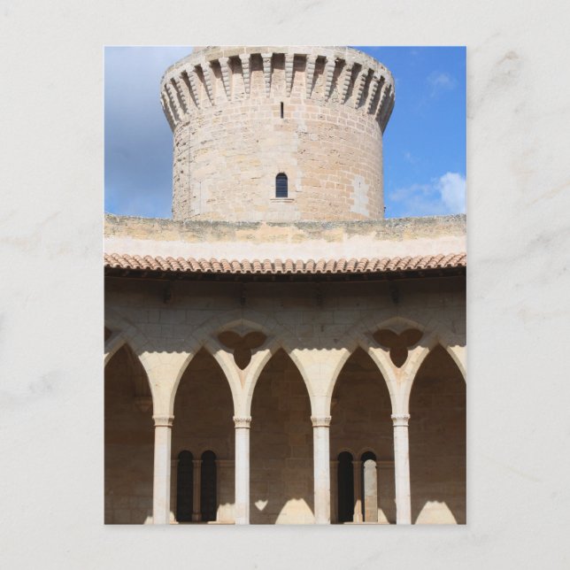 Bellver-slott Vykort (Framsida)