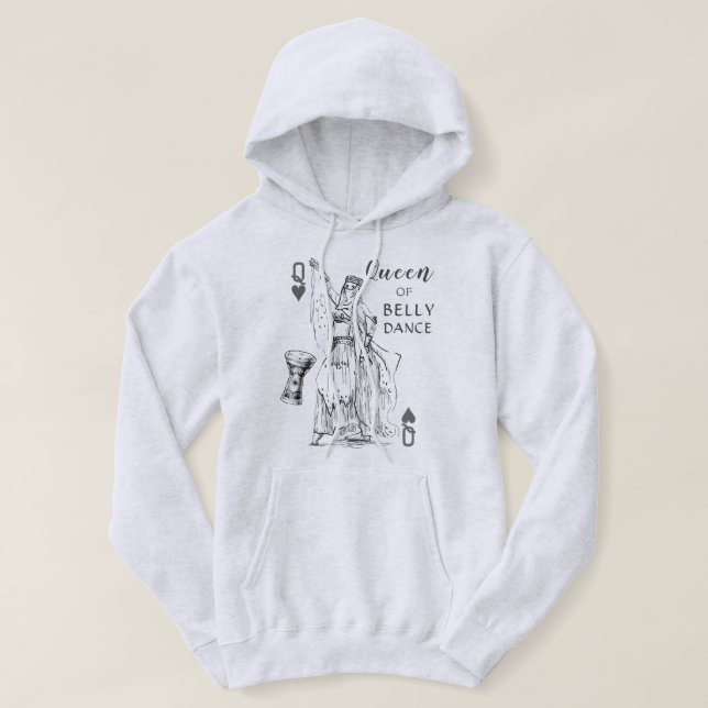 Belly Dance Basic Hoodie Sweatshirt (Design framsida)