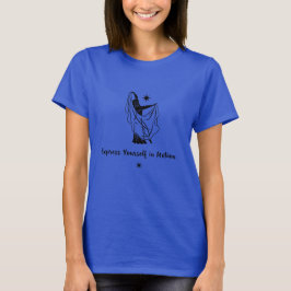 Belly Dance Express Yourself i Rörelse T Shirt