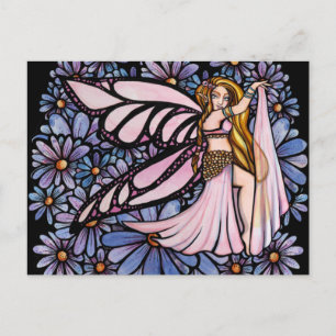 Belly Dance Fairy Art Belly Dancing Älvors Vykort