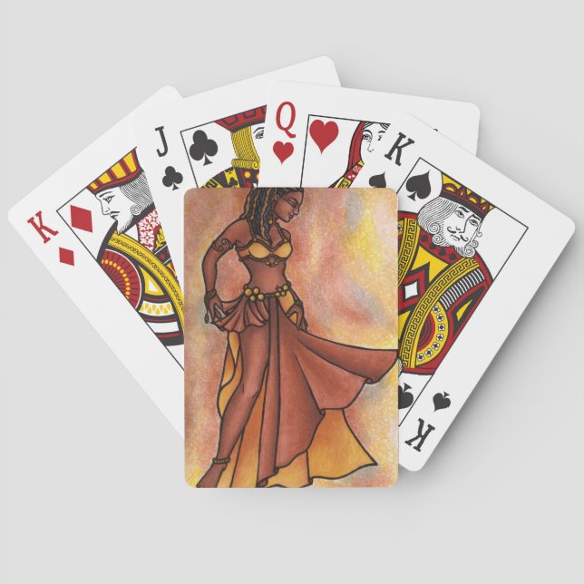 Belly Dance Goddess Casinokort (Baksidan)