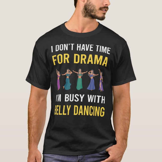 Belly Dance Magdans Bellydancing Bellydancer T Shirt (Framsida)