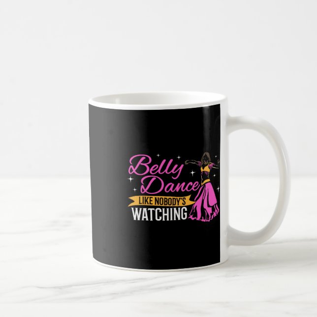 Belly Dance Professionell Hip Belly Dancer Pro Bel Kaffemugg (Höger)