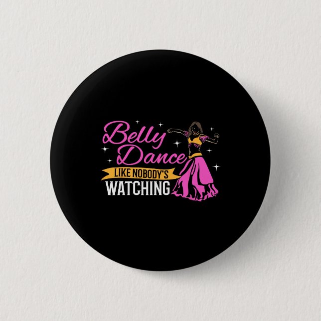 Belly Dance Professionell Hip Belly Dancer Pro Bel Knapp (Framsida)