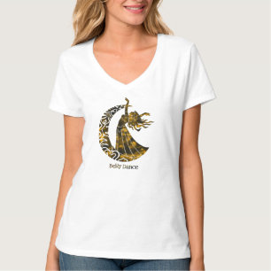 Belly dance T-shirt belly dany Kvinnors skjorta