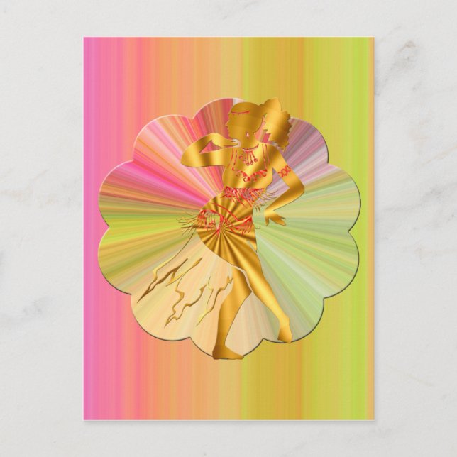 Belly Dance Vykort (Framsida)