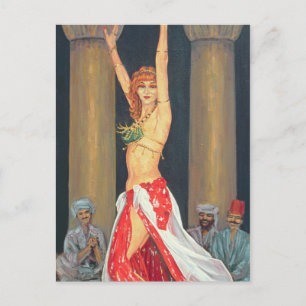 Belly Dancer 1993 Vykort