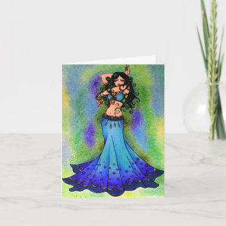 Belly Dancer Anteckningskort