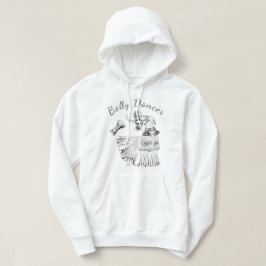 Belly Dancer Darbuka Drum Basic Hooded Sweatshirt