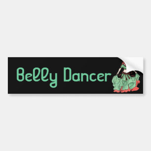 Belly Dancer Fritzie Bildekal