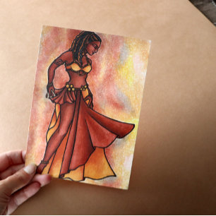 Belly Dancer Goddess inbjudan