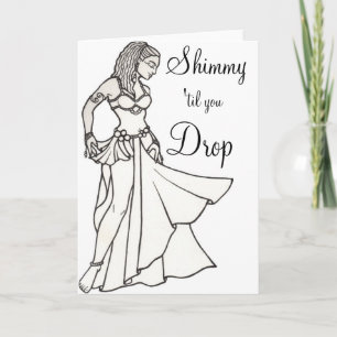 Belly Dancer Helgkort