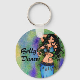 Belly Dancer Keychain Nyckelring