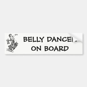 Belly Dancer ombord Bildekal