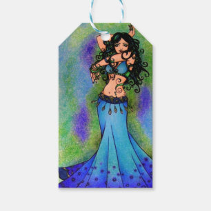 Belly Dancer Presentetikett