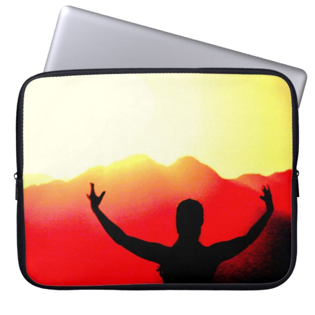 Belly dancer Sunrise Laptop Fodral (Framsidan)