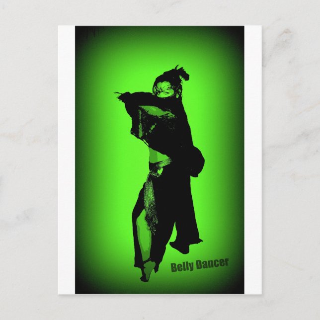 Belly Dancer Vykort (Framsida)