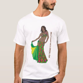 Belly Dancers Coola dansdesign. T Shirt