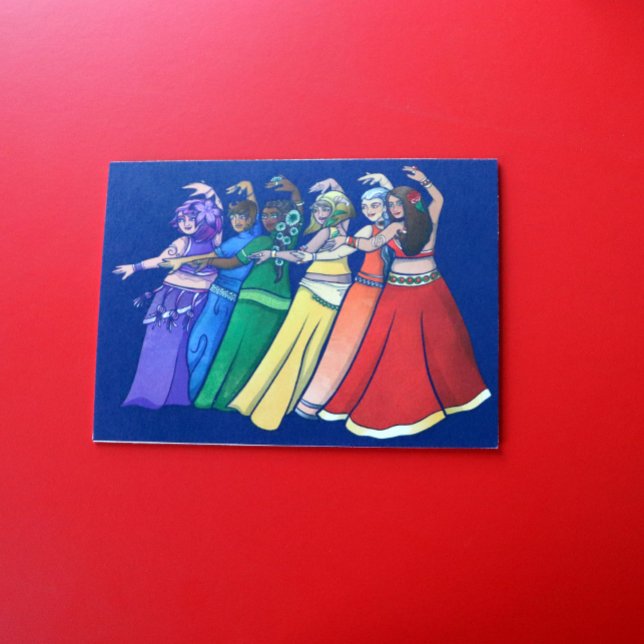 Belly Dancers Helgkort (Skapare uppladdad)