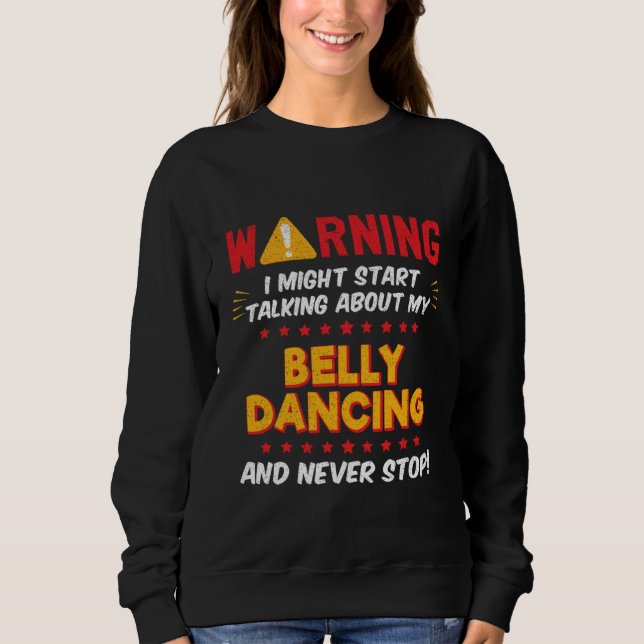 Belly Dancing Belly Dancer Joke Graphic T Shirt (Framsida)