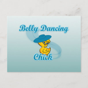 Belly Dancing Chick #3 Vykort