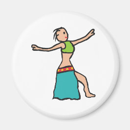 Belly Dancing Magnet