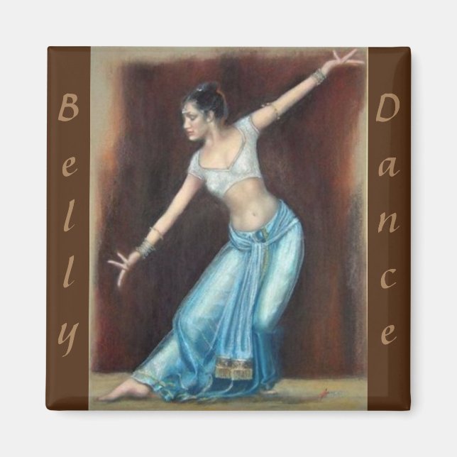 "Belly Dancing" Magnet (Framsidan)