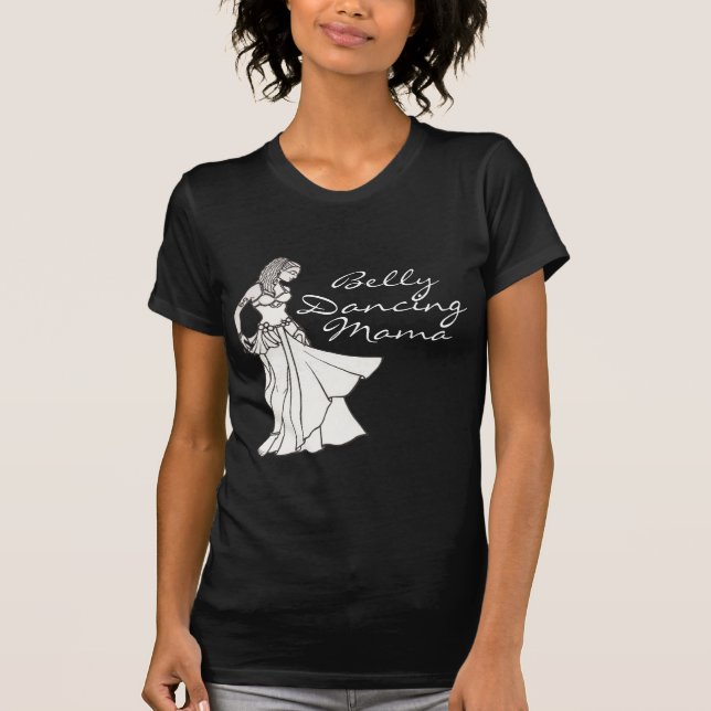 Belly Dancing Mamma Shirt T-shirt (Framsida)