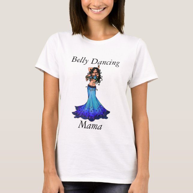 Belly Dancing Mamma Shirt Tröja (Framsida)