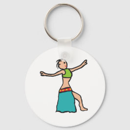 Belly Dancing Nyckelring