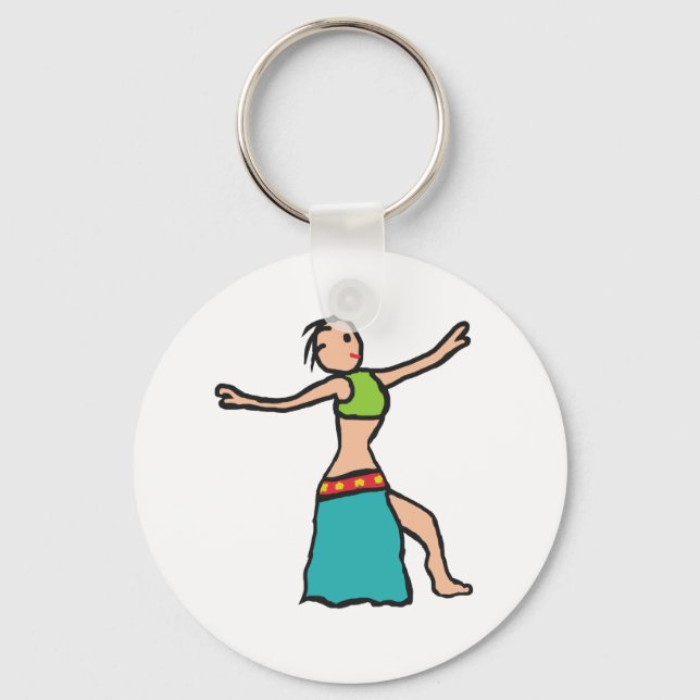 Belly Dancing Nyckelring (Framsida)