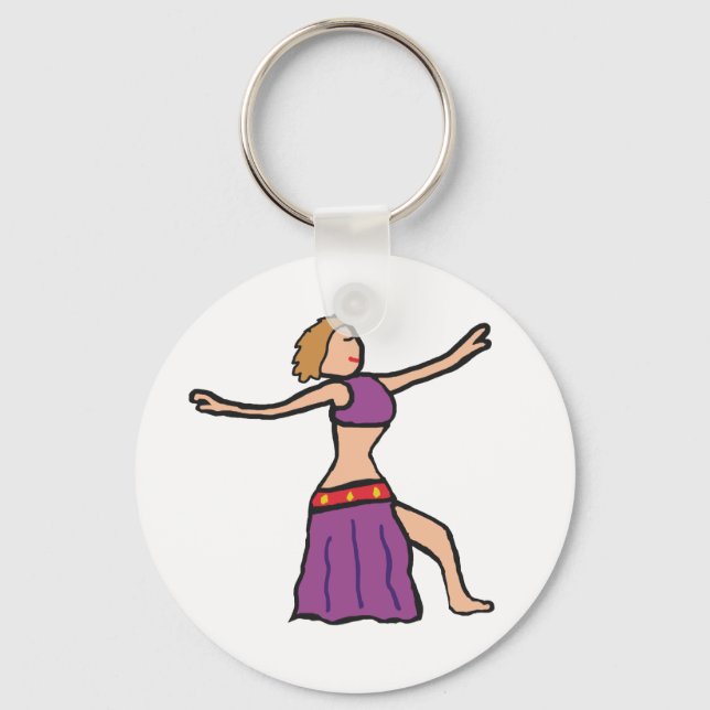 Belly Dancing Nyckelring (Framsida)
