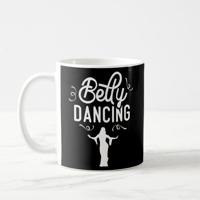 Belly Dancing Oriental Dance Dancer Kaffemugg (Vänster)