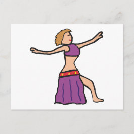 Belly Dancing Vykort