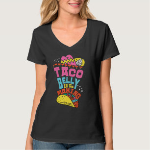 Belly Ful av Tacos I Fiesta Cinco de Mayo Costum T Shirt