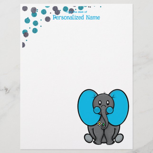 Belly Phant Dots unlines Brevhuvud (Framsida)