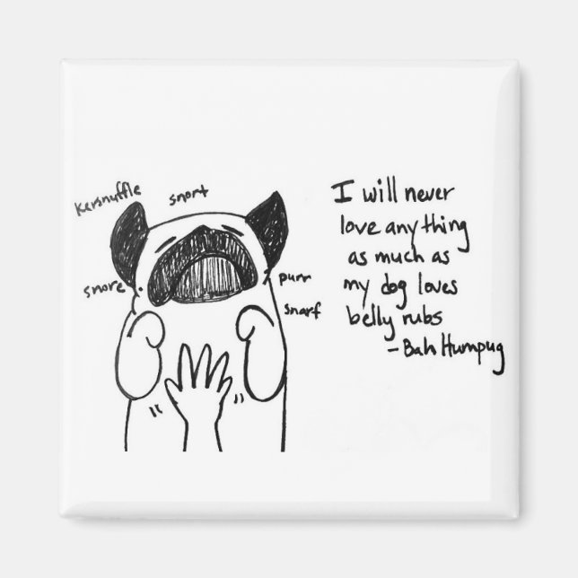 Belly Rub Bliss Magnet (Framsidan)