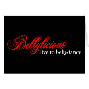 Bellylicious Hälsningskort