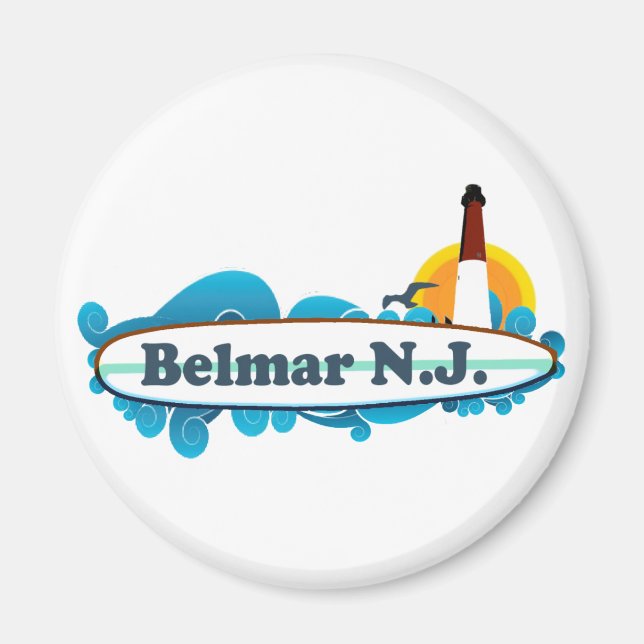 Belmar. Magnet (Framsidan)